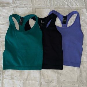 3 Bundled Work Out Tanks